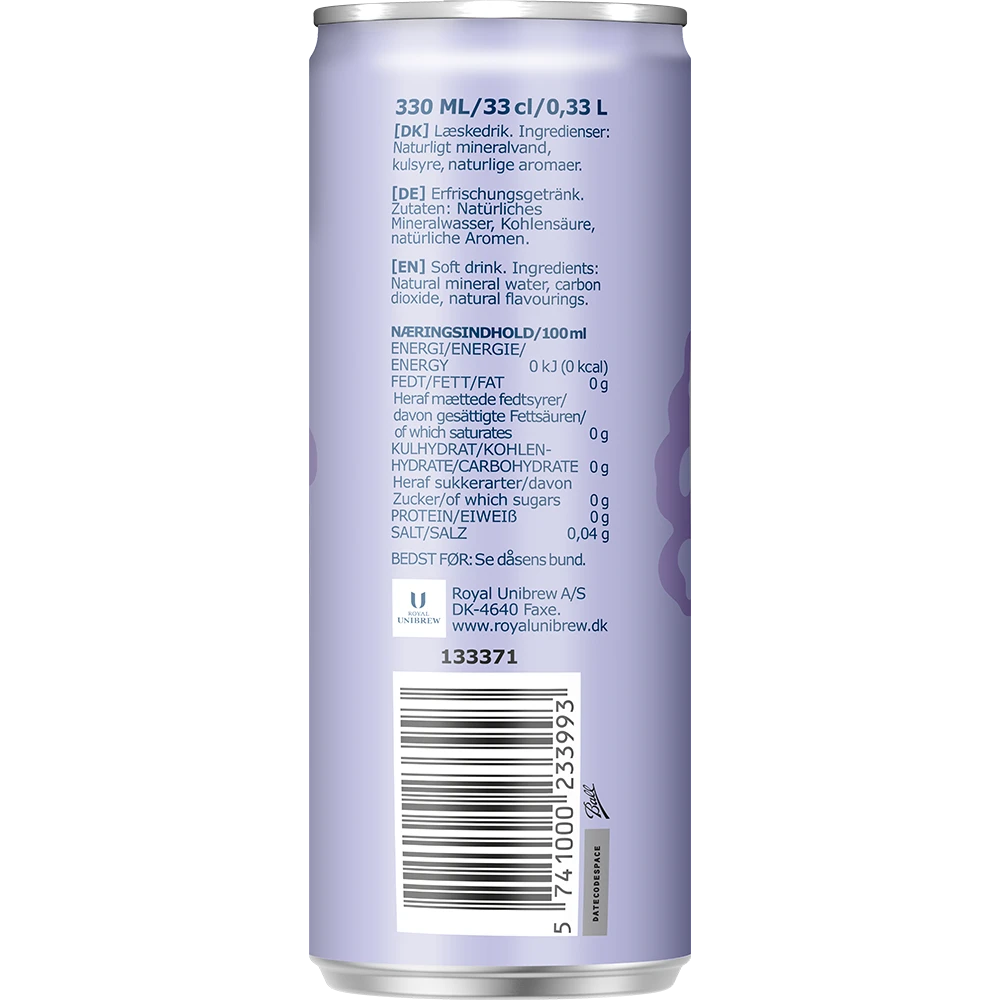 Egekilde Blåbær og Granatæble 24x0,33L DS. zzgl. DPG Pfand