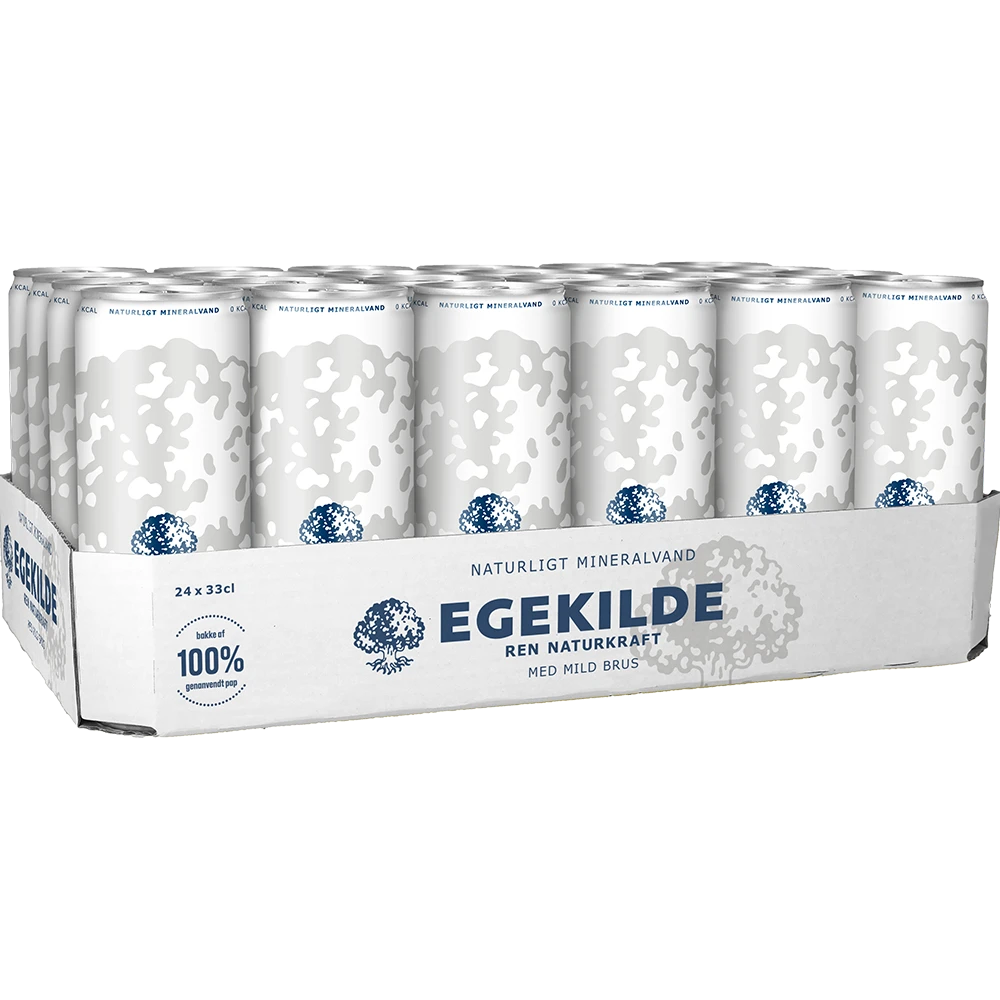 Egekilde med mild brus 24x0,33L DS. zzgl. DPG Pfand