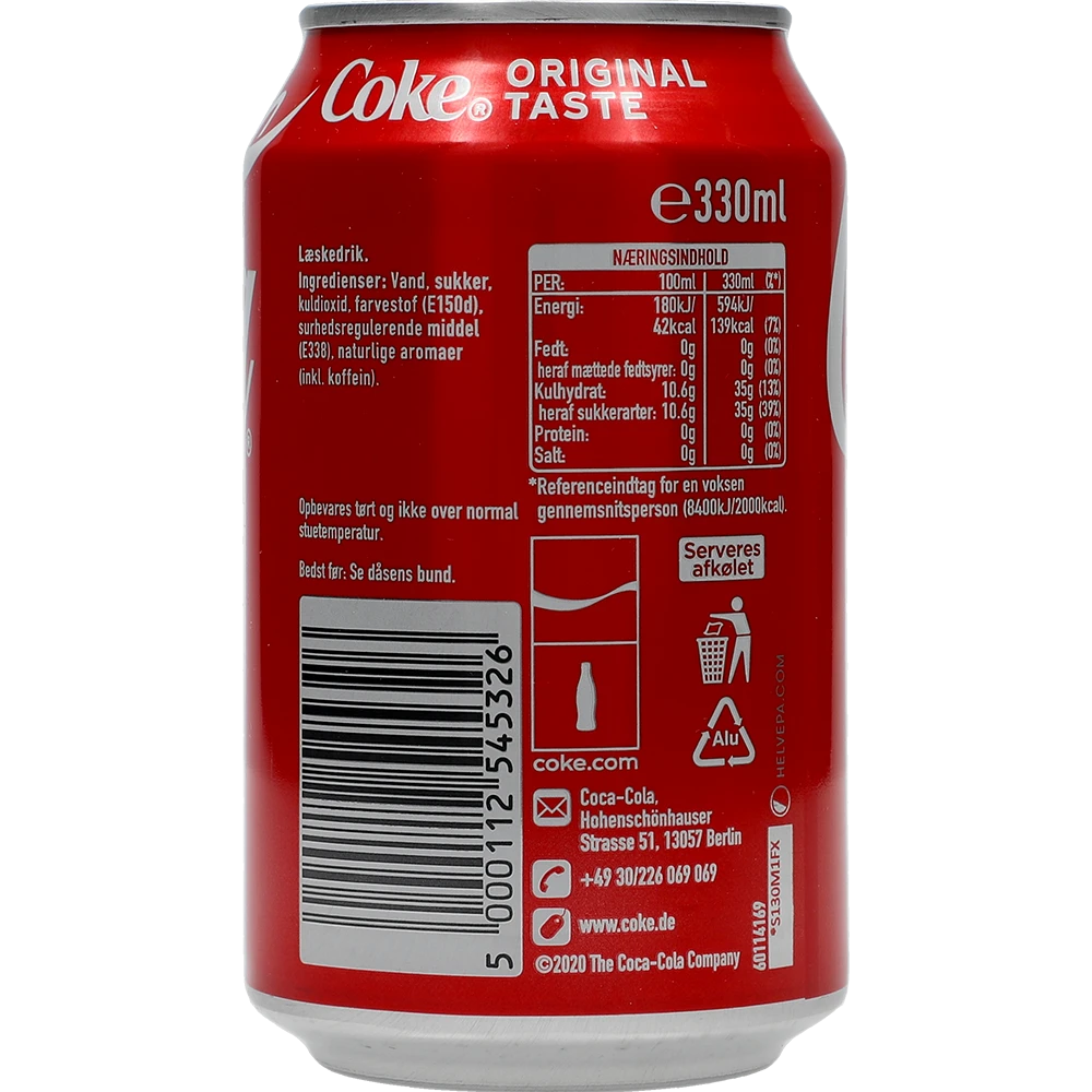 Coca-Cola 24x0,33L DS. zzgl. DPG Pfand
