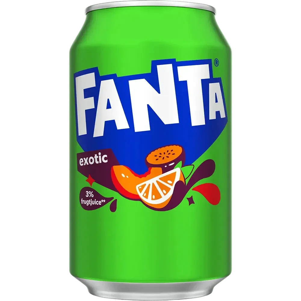 Fanta Exotic 24x0,33L DS. zzgl. DPG Pfand