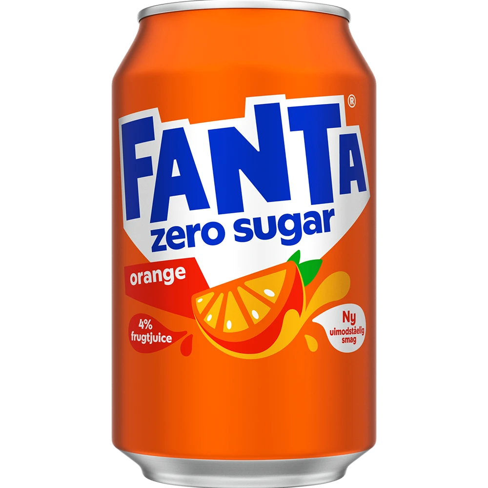 Fanta Orange Zero 24x0,33L DS. zzgl. DPG Pfand