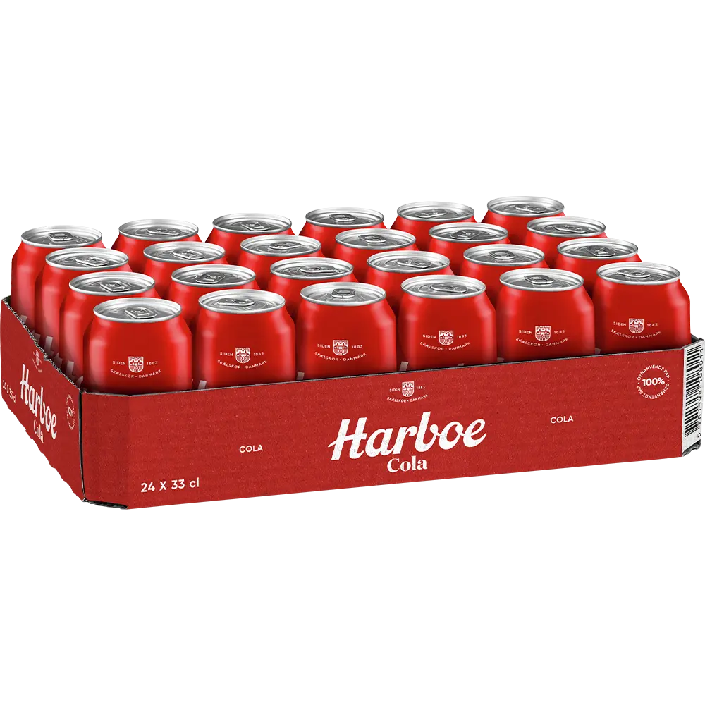 Harboe Cola 24x0,33L DS. zzgl. DPG Pfand