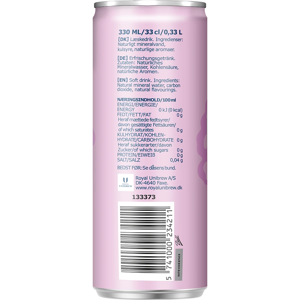 Egekilde Hindbær Rabarber 24x0,33L DS. zzgl. DPG Pfand