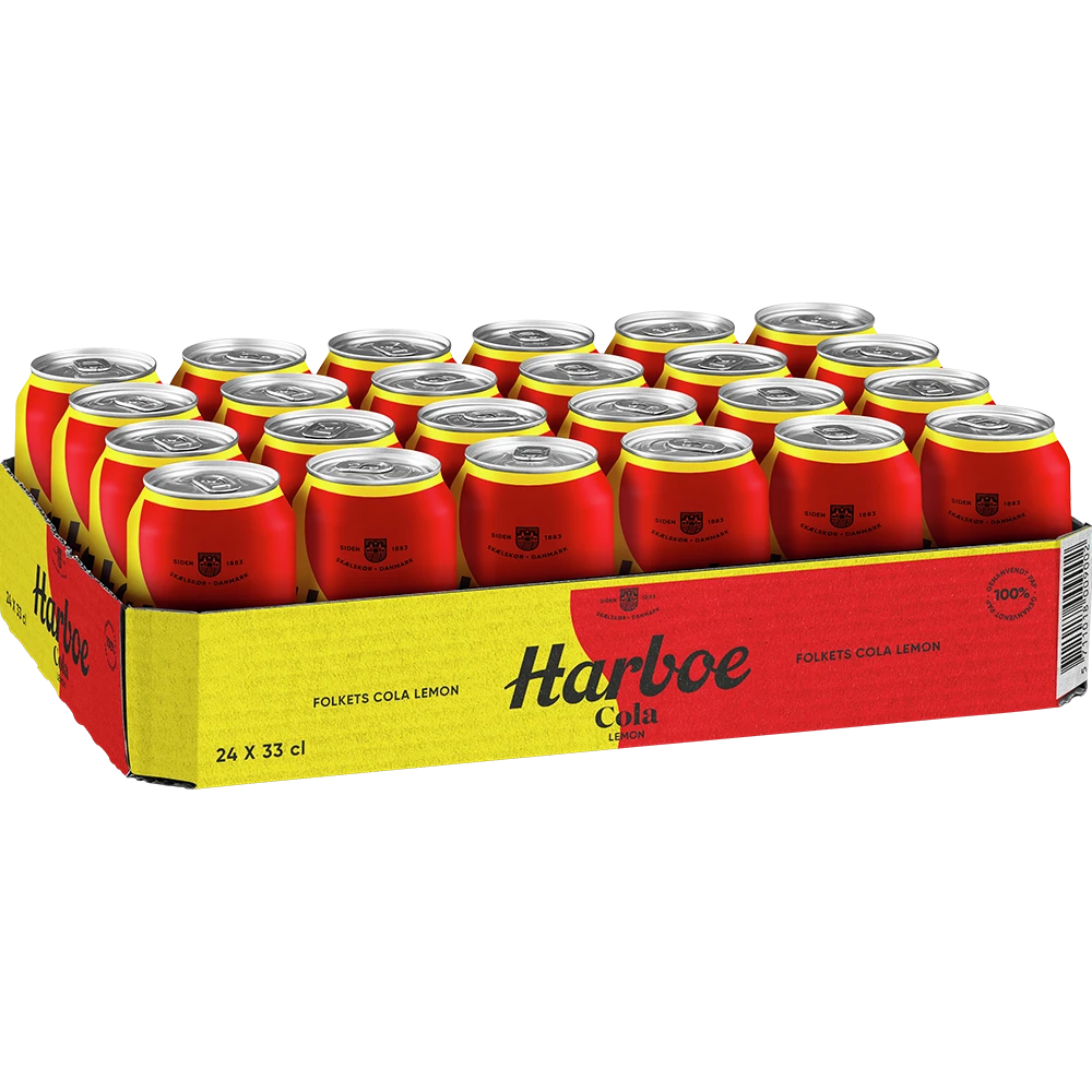 Harboe Cola Lemon 24x0,33L DS. zzgl. DPG Pfand