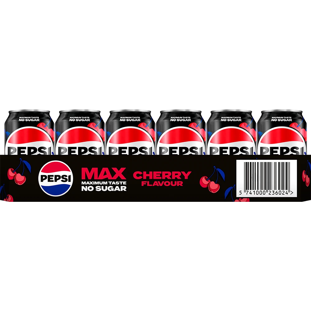 Pepsi Max Cherry 24x0,33L DS. zzgl. DPG Pfand