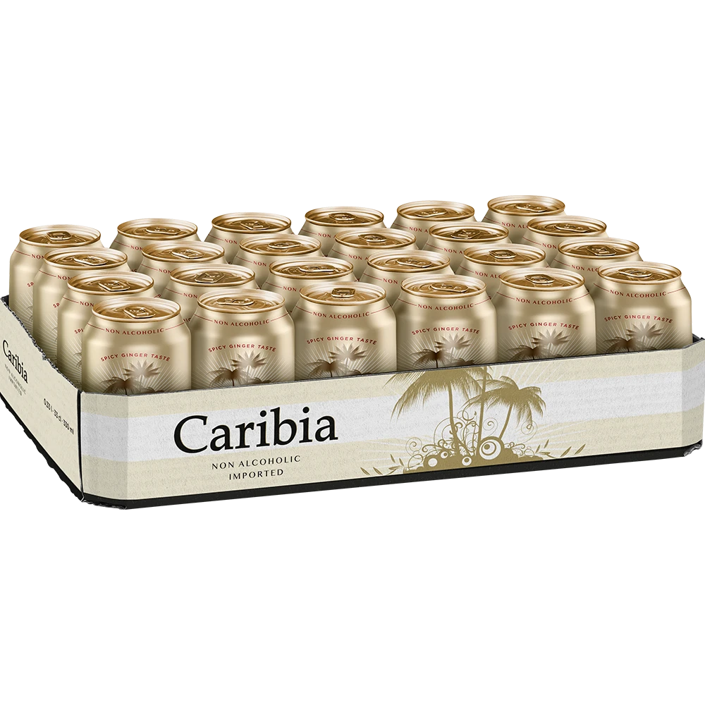 Caribia Ginger Taste 24x0,33L DS. zzgl. DPG Pfand