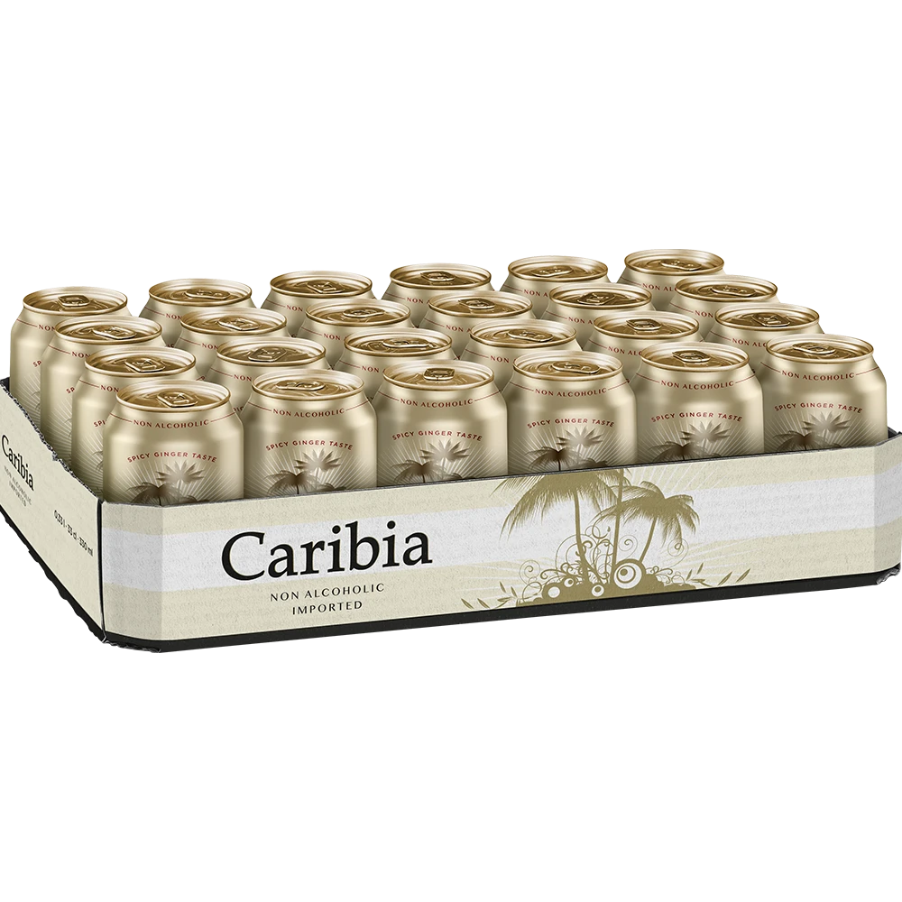 Caribia Ginger Taste 12x0,33L DS. zzgl. DPG Pfand