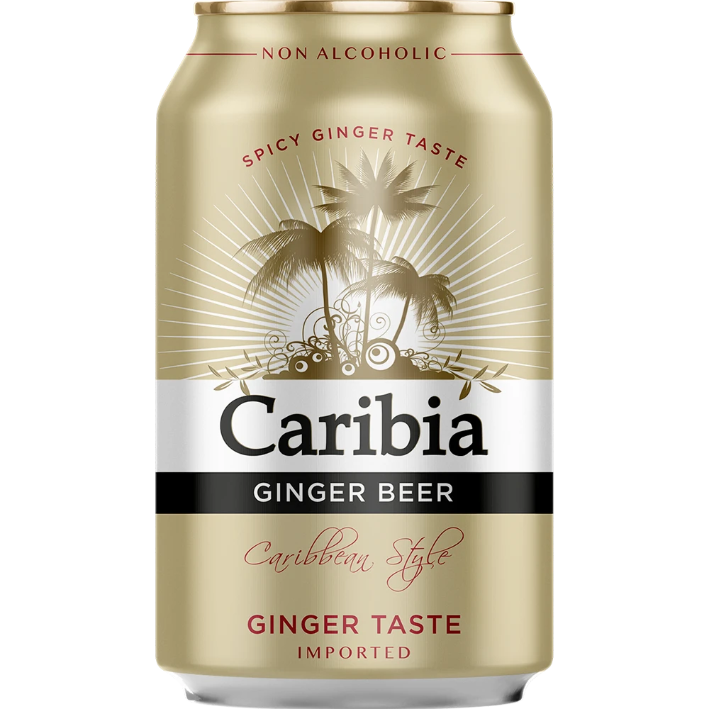 Caribia Ginger Taste 24x0,33L DS. zzgl. DPG Pfand