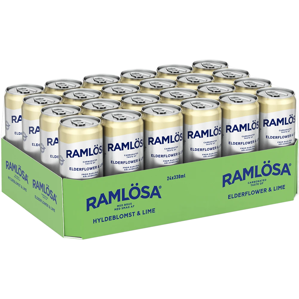 Ramlösa Hyldeblomst & Lime 24x0,33 DS. zzgl. DPG Pfand