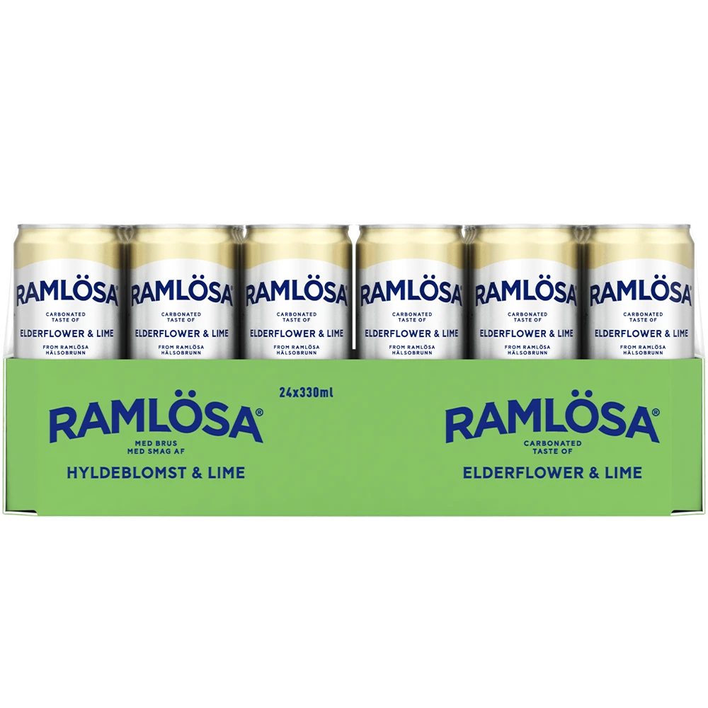 Ramlösa Hyldeblomst & Lime 24x0,33 DS. zzgl. DPG Pfand