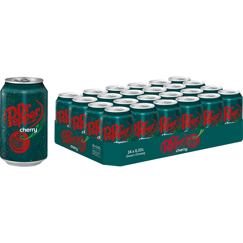 Dr. Pepper Cherry 24x0,33L DS. zzgl. DPG Pfand