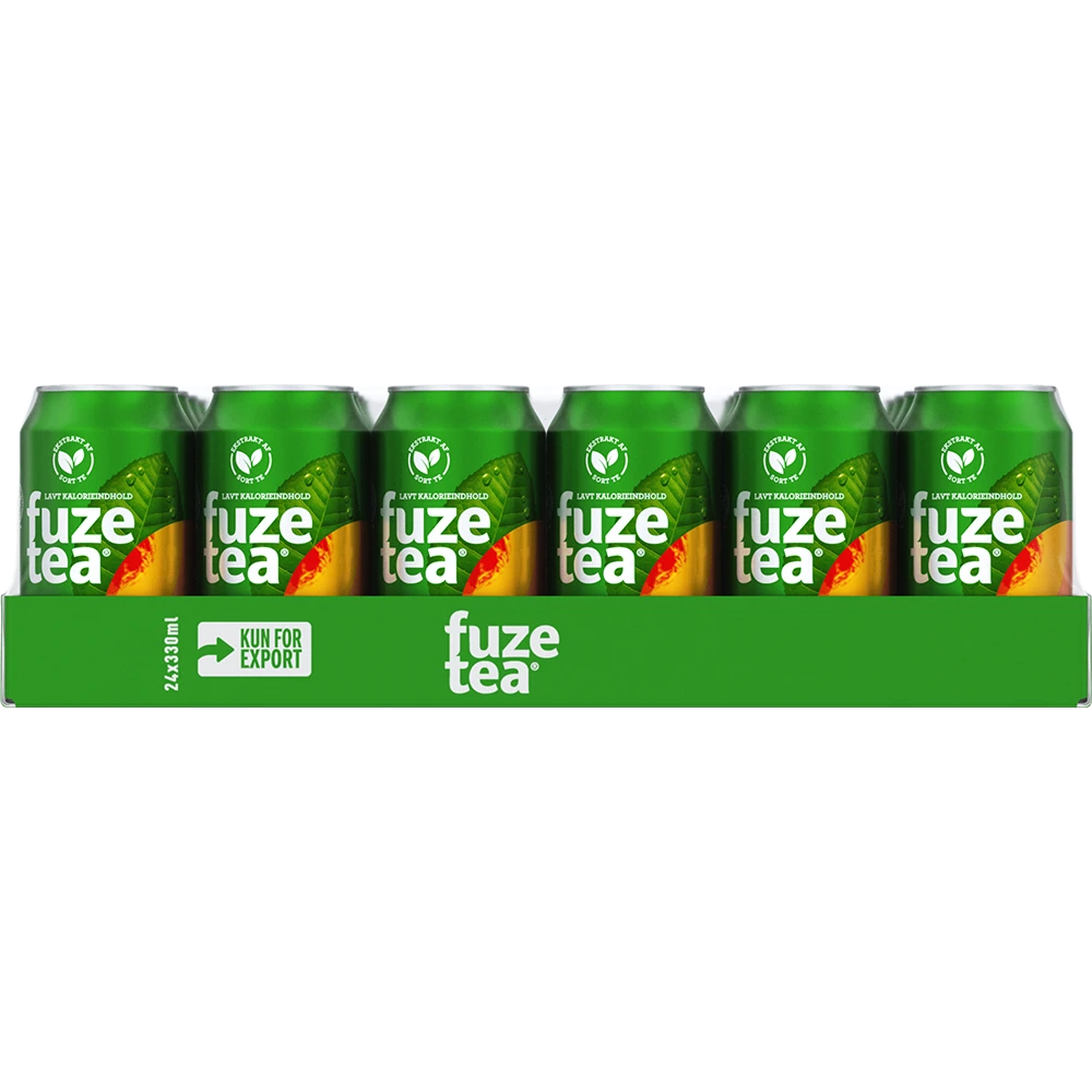 Fuze Tea Black Peach 24x0,33L DS. zzgl. DPG Pfand
