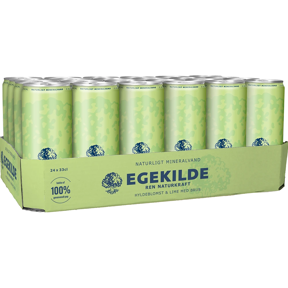 Egekilde Hyldeblomst Lime 24x0,33L DS. zzgl. DPG Pfand