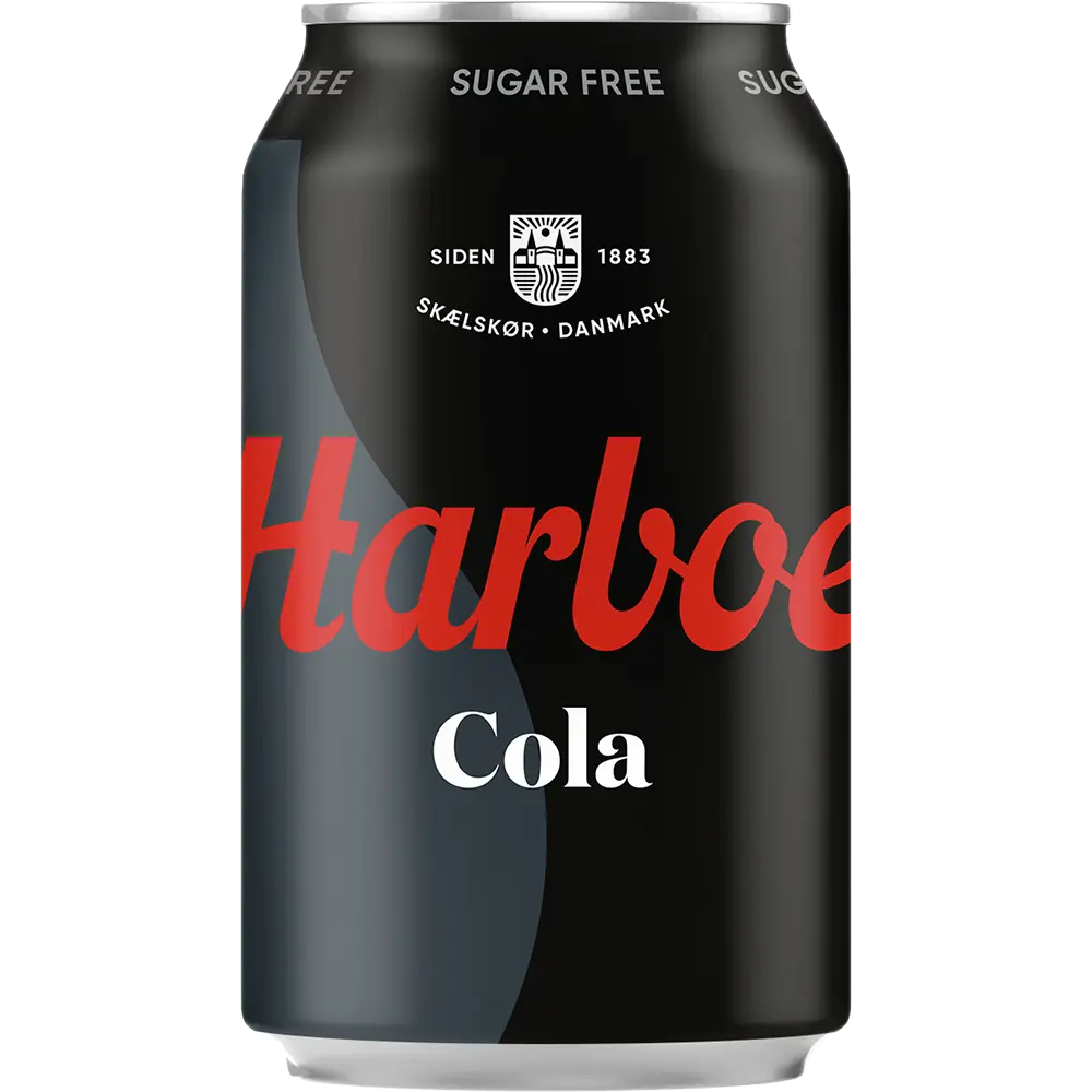 Harboe Cola 0% Sugar 24x0,33L DS. zzgl. DPG Pfand