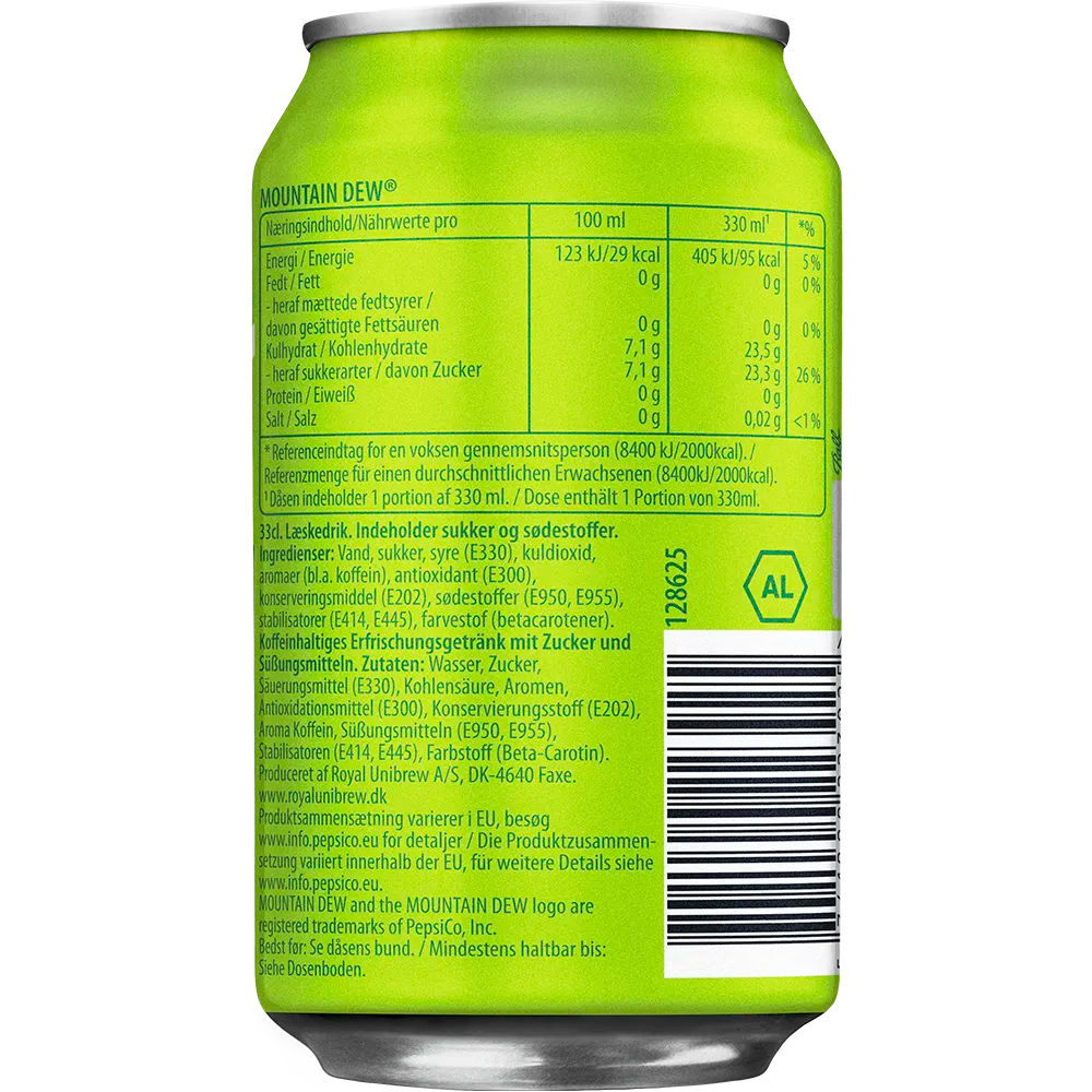 Mountain Dew Citrus Blast 24x0,33 DS zzgl. DPG Pfand