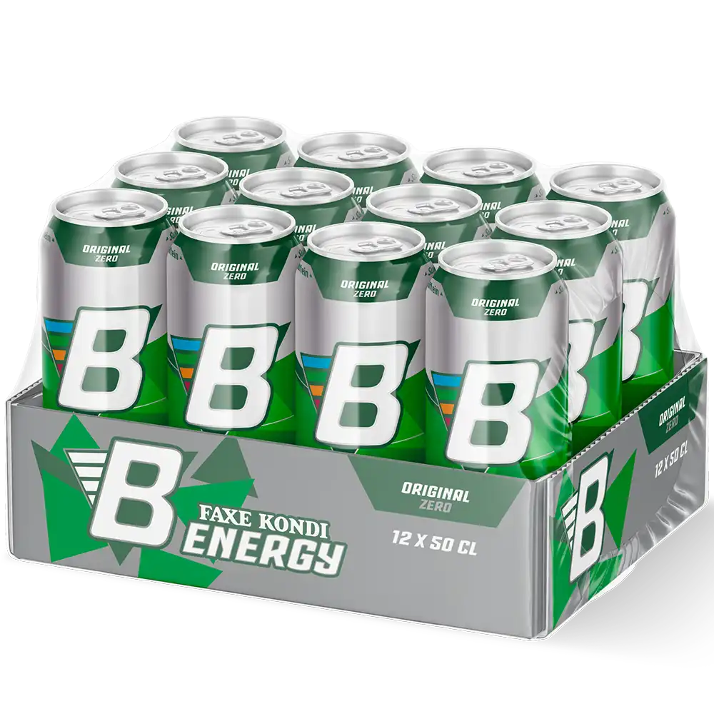 Faxe Kondi Energy Original 0 Kalorien 12x0,5L DS. zzgl. DPG Pfand