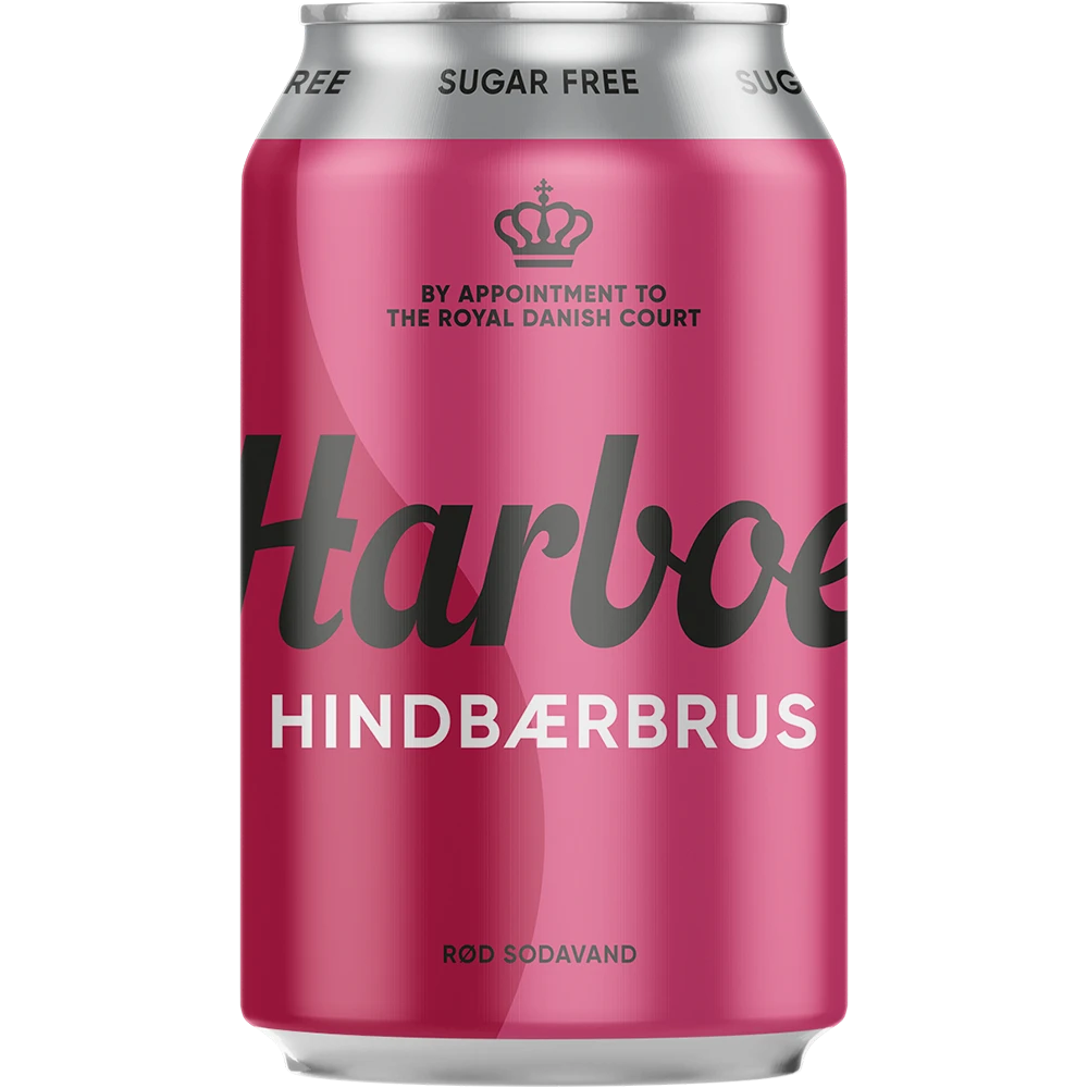 Harboe Hindbær 0% Sugar 24x0,33L DS. zzgl. DPG Pfand