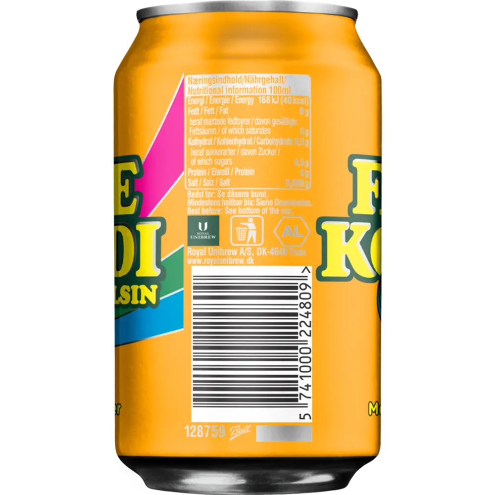 Faxe Kondi Appelsin 24x0,33L DS. zzgl. DPG Pfand