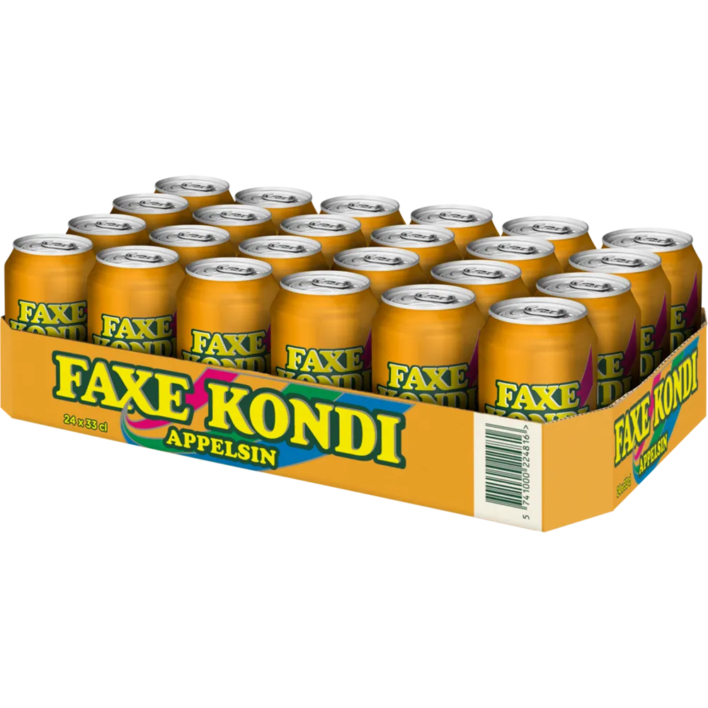 Faxe Kondi Appelsin 24x0,33L DS. zzgl. DPG Pfand