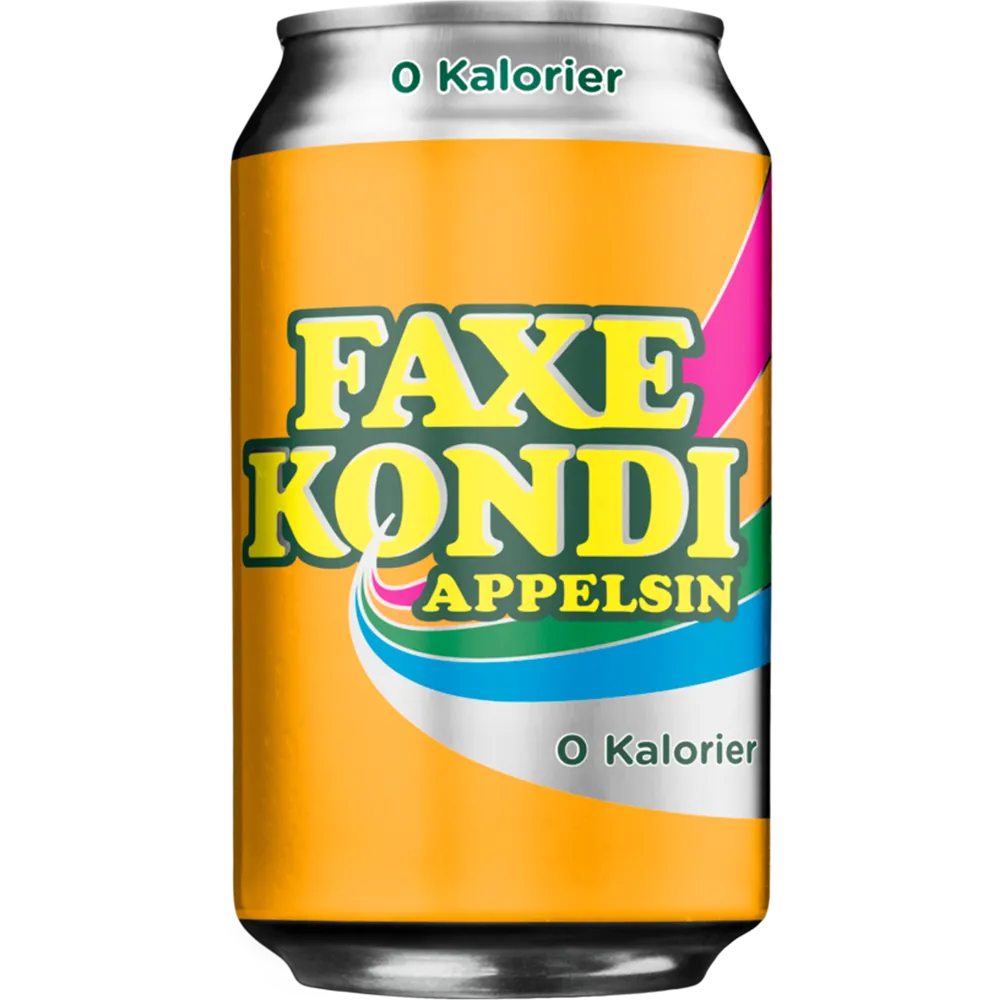 Faxe Kondi Appelsin Free 24x0,33L DS. zzgl. DPG Pfand