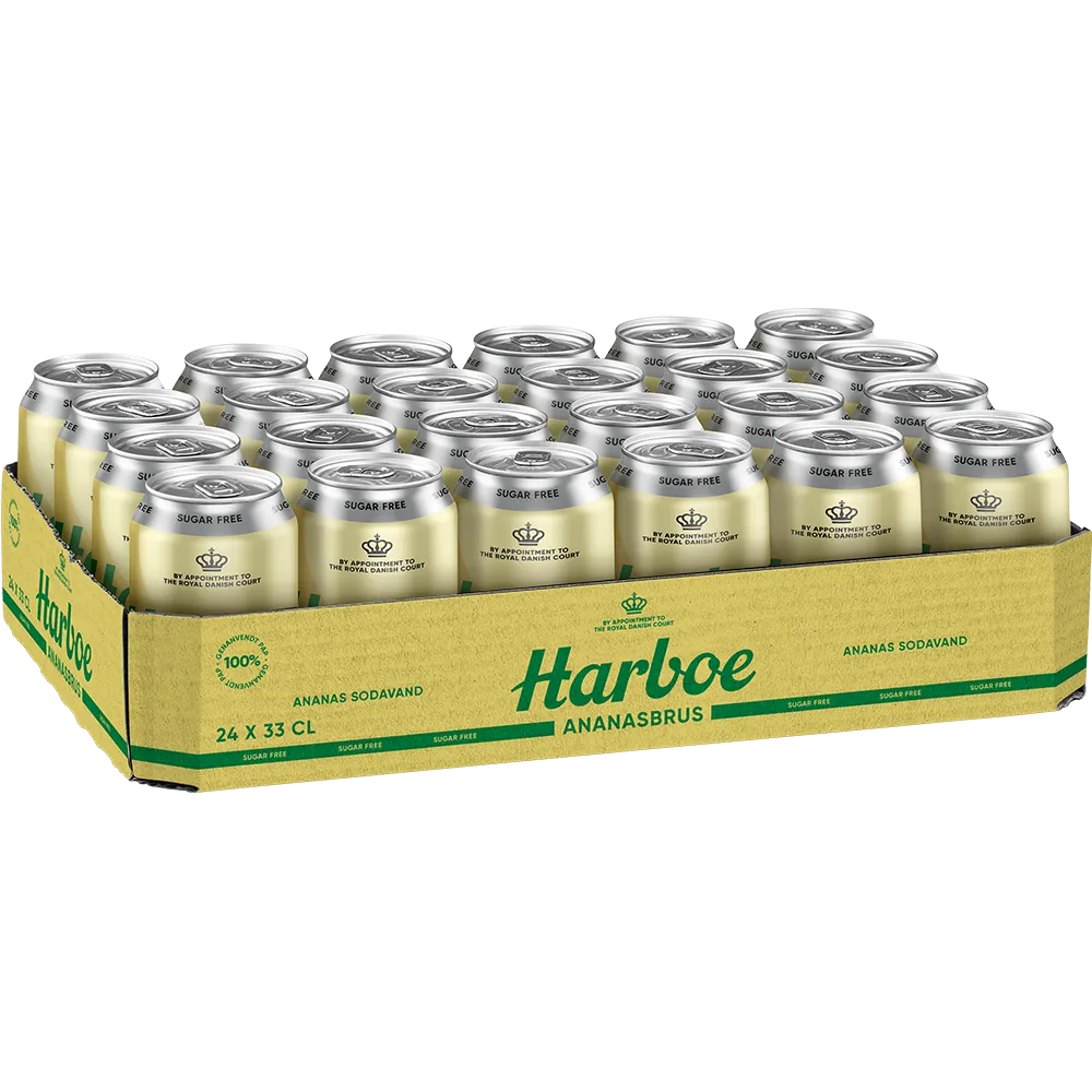 Harboe Ananasbrus 0% Sugar 24x0,33L DS. zzgl. DPG Pfand