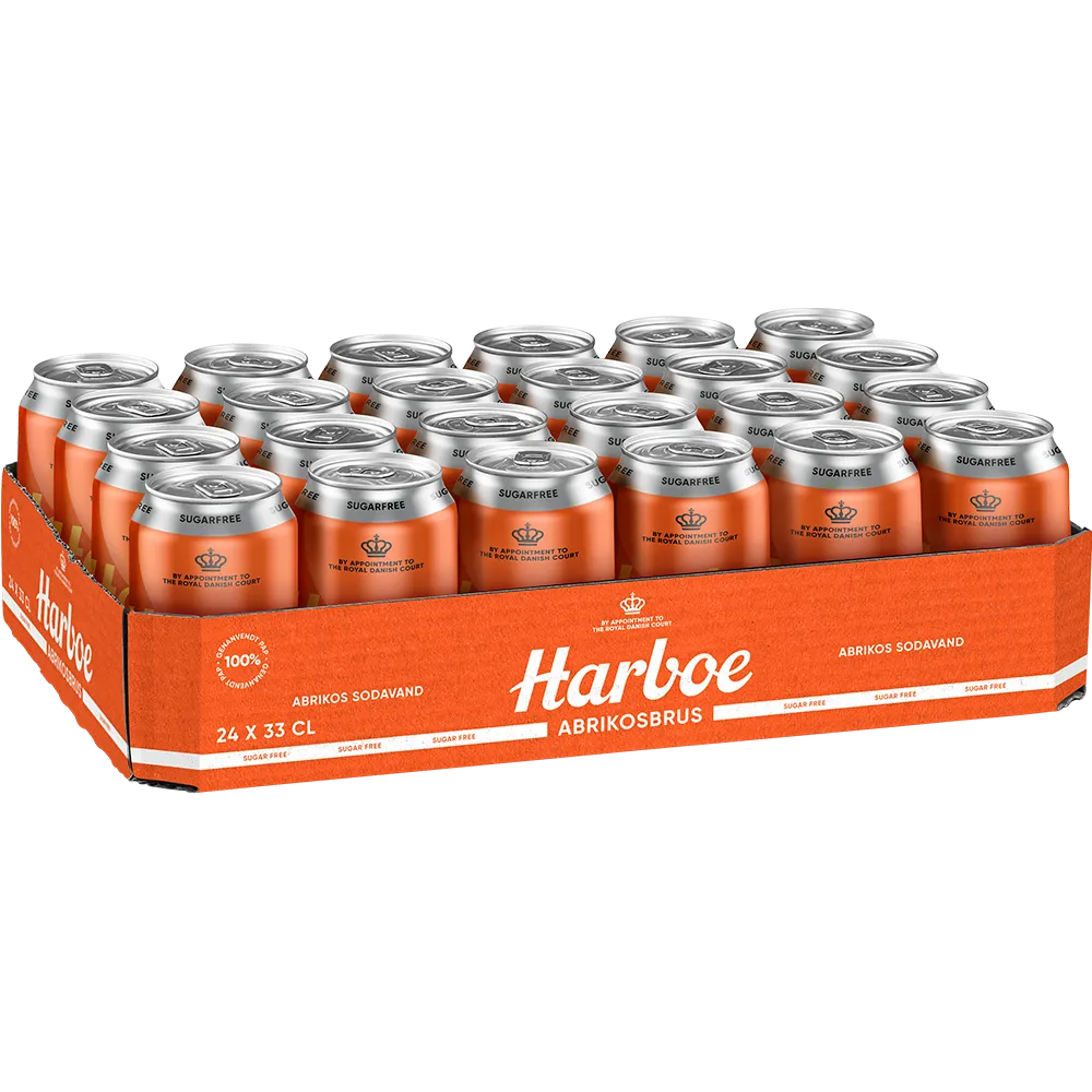 Harboe Abrikos 0% Sugar 24x0,33L DS. zzgl. DPG Pfand