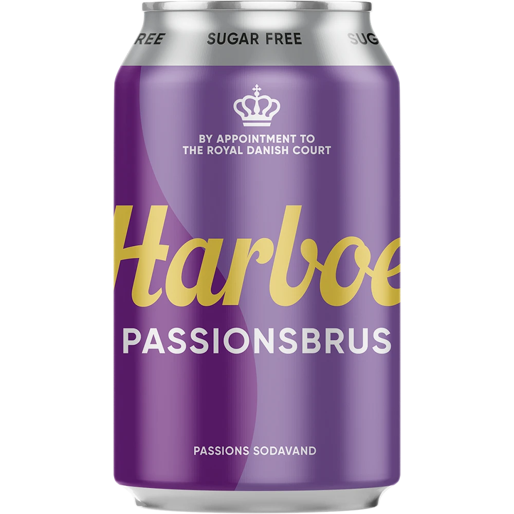 Harboe Passionsbrus 0% Sugar 24x0,33L DS. zzgl. DPG Pfand