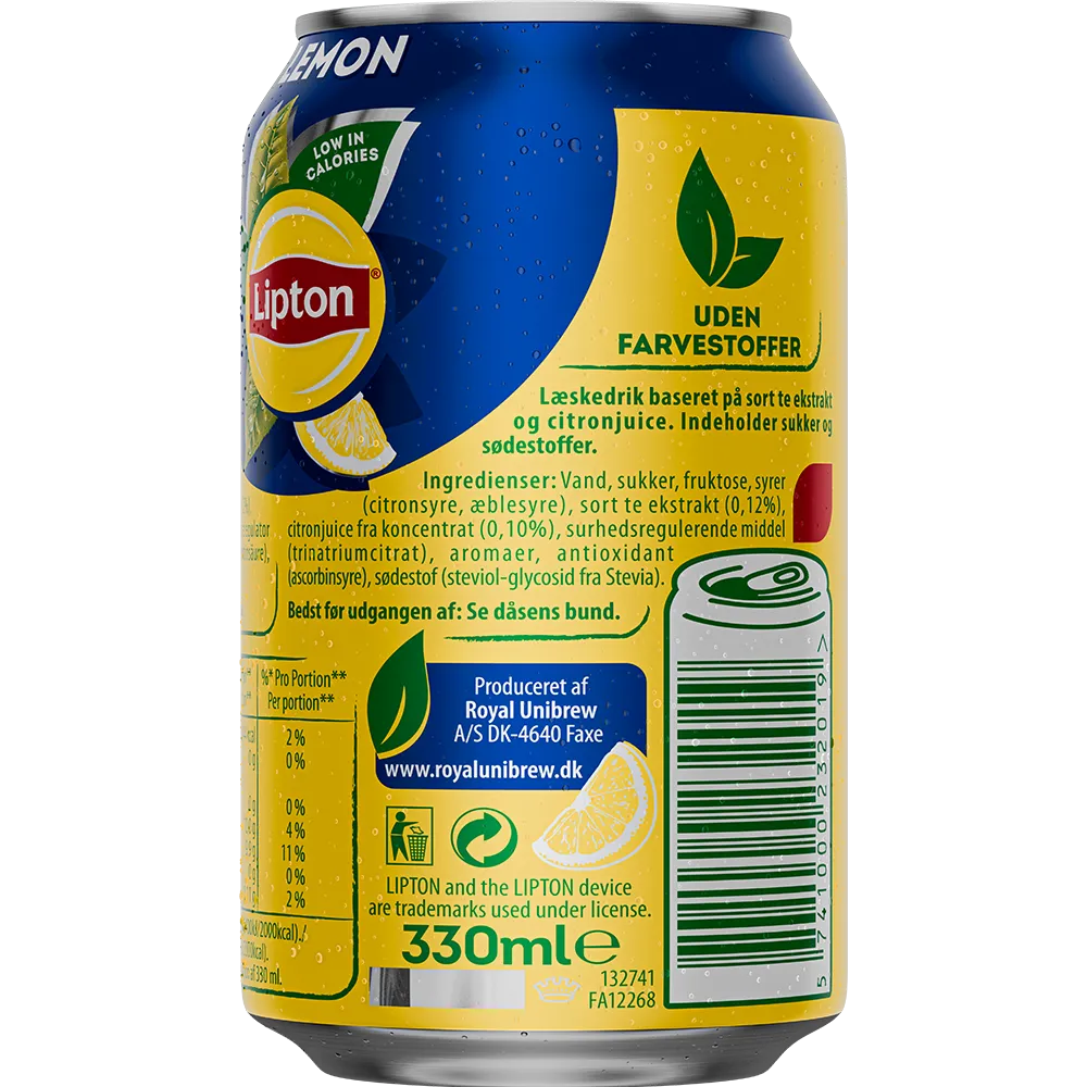 Lipton Lemon Ice Tea 24x0,33L DS. zzgl. DPG Pfand