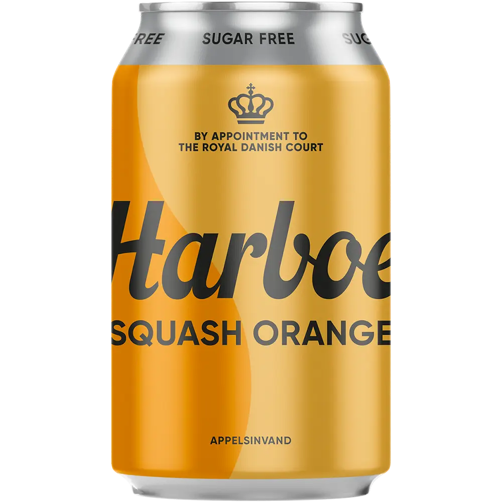 Harboe Squash Orange 0% Sugar 24x0,33L DS. zzgl. DPG Pfand
