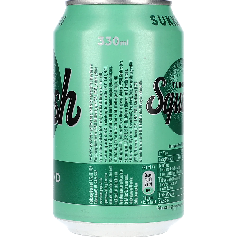 Tuborg Squash Sport Zuckerfrei 24x0,33 DS. zzgl. DPG Pfand