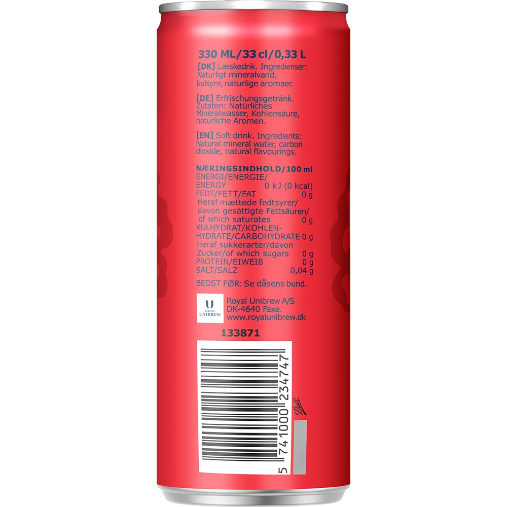 Egekilde Jordbær & Lime 24x0,33L DS. zzgl. DPG Pfand