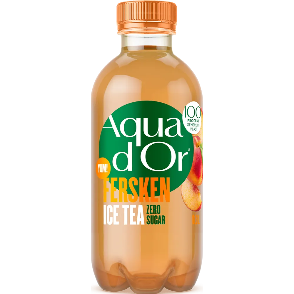 Aqua d'Or Ice Tea Fersken Pack 20x0,3L PET zzgl. DPG Pfand