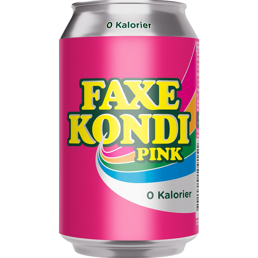 Faxe Kondi Pink 0 Kalorier 24x0,33L DS zzgl. DPG Pfand