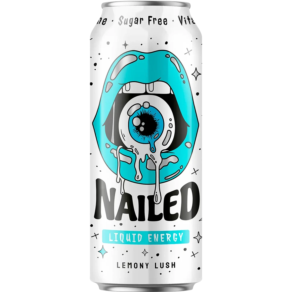 Nailed Liquid Energy Lemony Lush Sugar Free 12x0,5L DS. zzgl. DPG Pfand