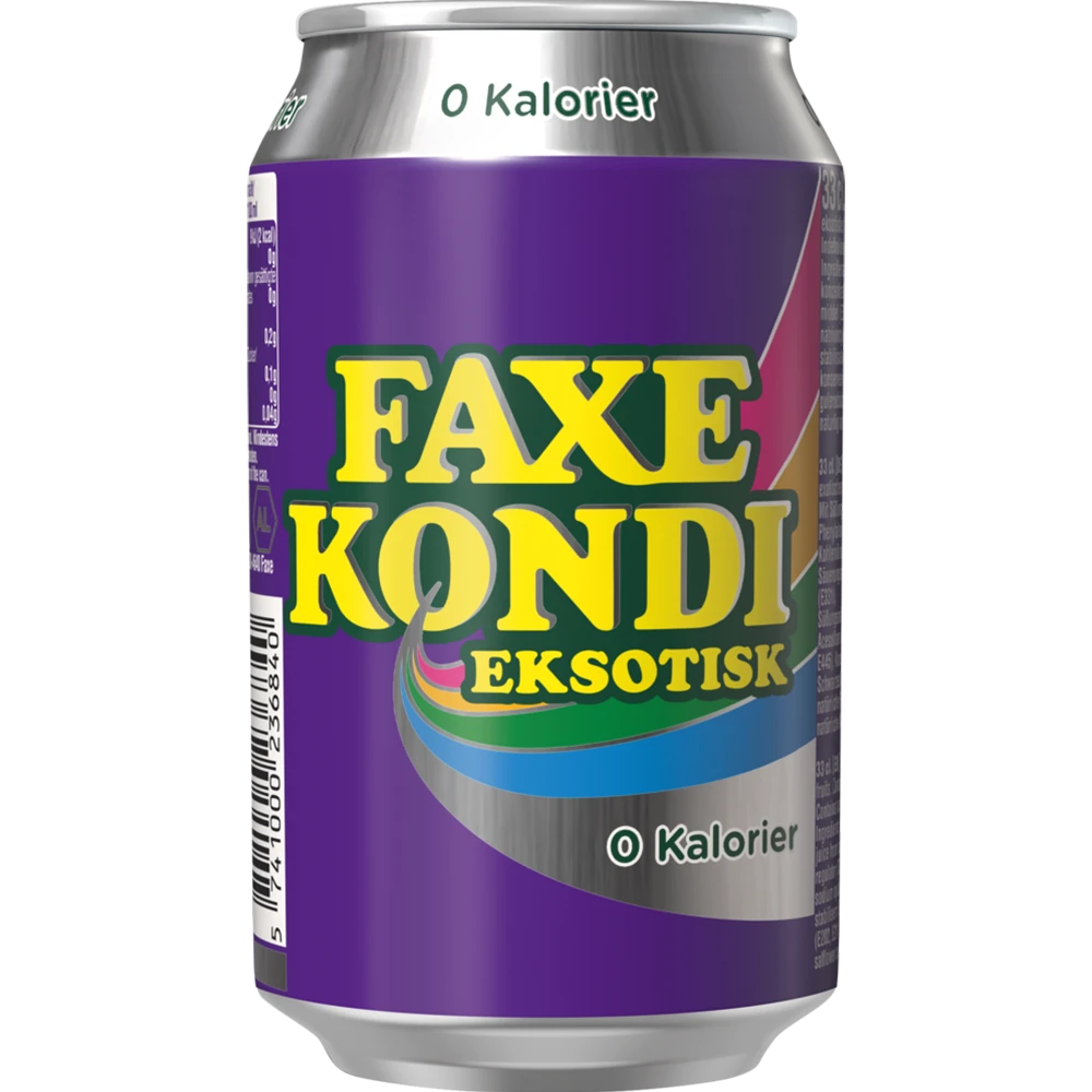 Faxe Kondi Eksotisk 0 kalorier 18x0,33L DS. zzgl. DPG Pfand