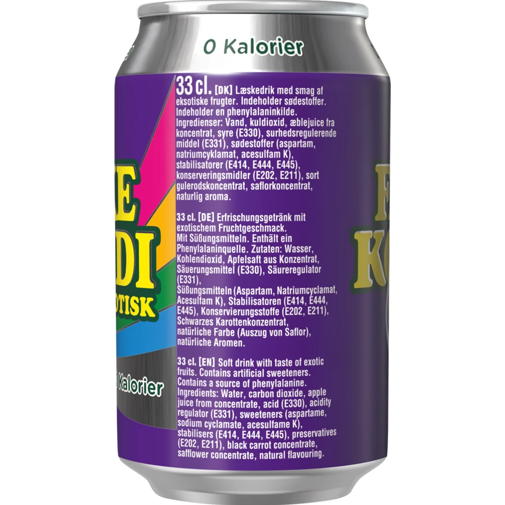 Faxe Kondi Eksotisk 0 kalorier 18x0,33L DS. zzgl. DPG Pfand