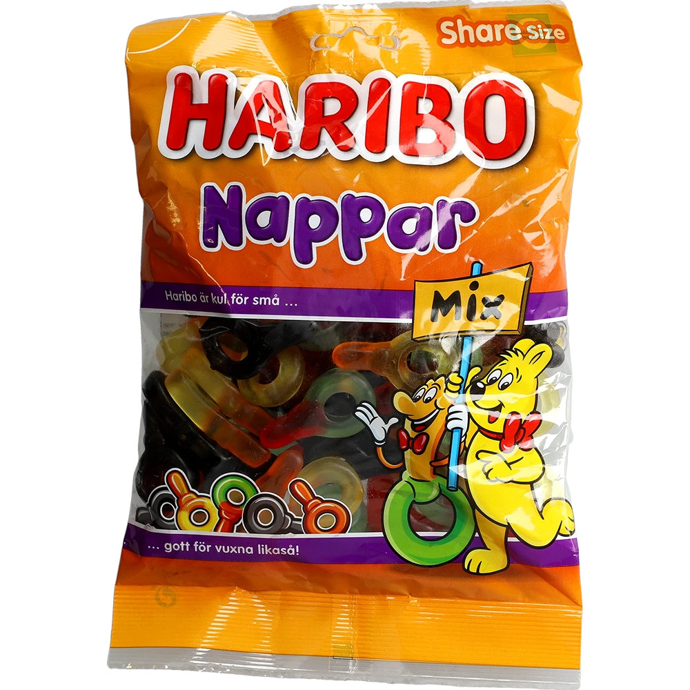 Haribo DK Nappar Mix