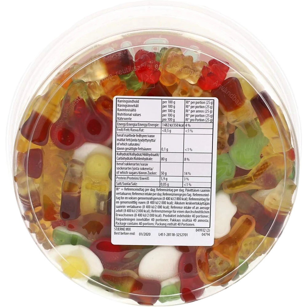 Haribo DK Stjerne Mix