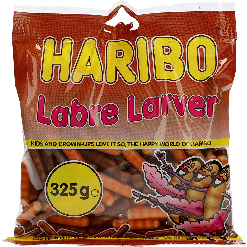 Haribo DK Labre Larver