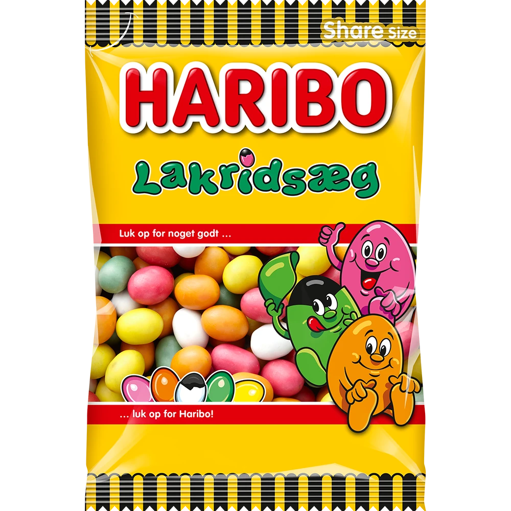 Haribo DK Lakridsæg