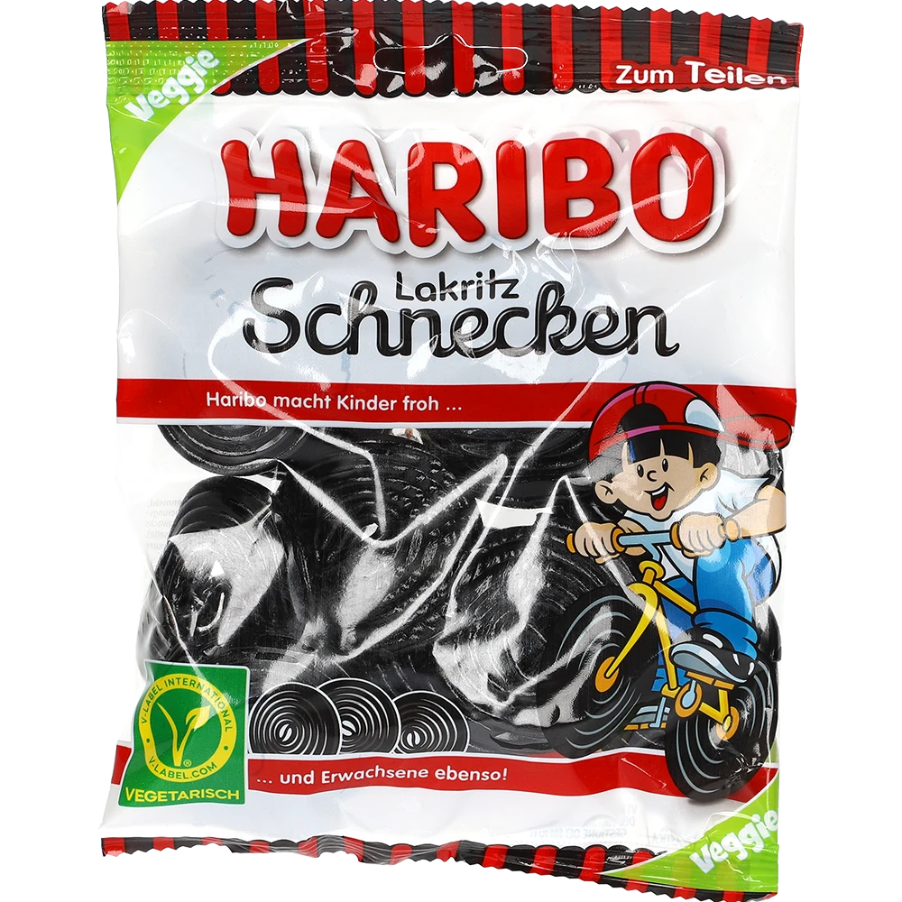 Haribo DE Lakritz Schnecken