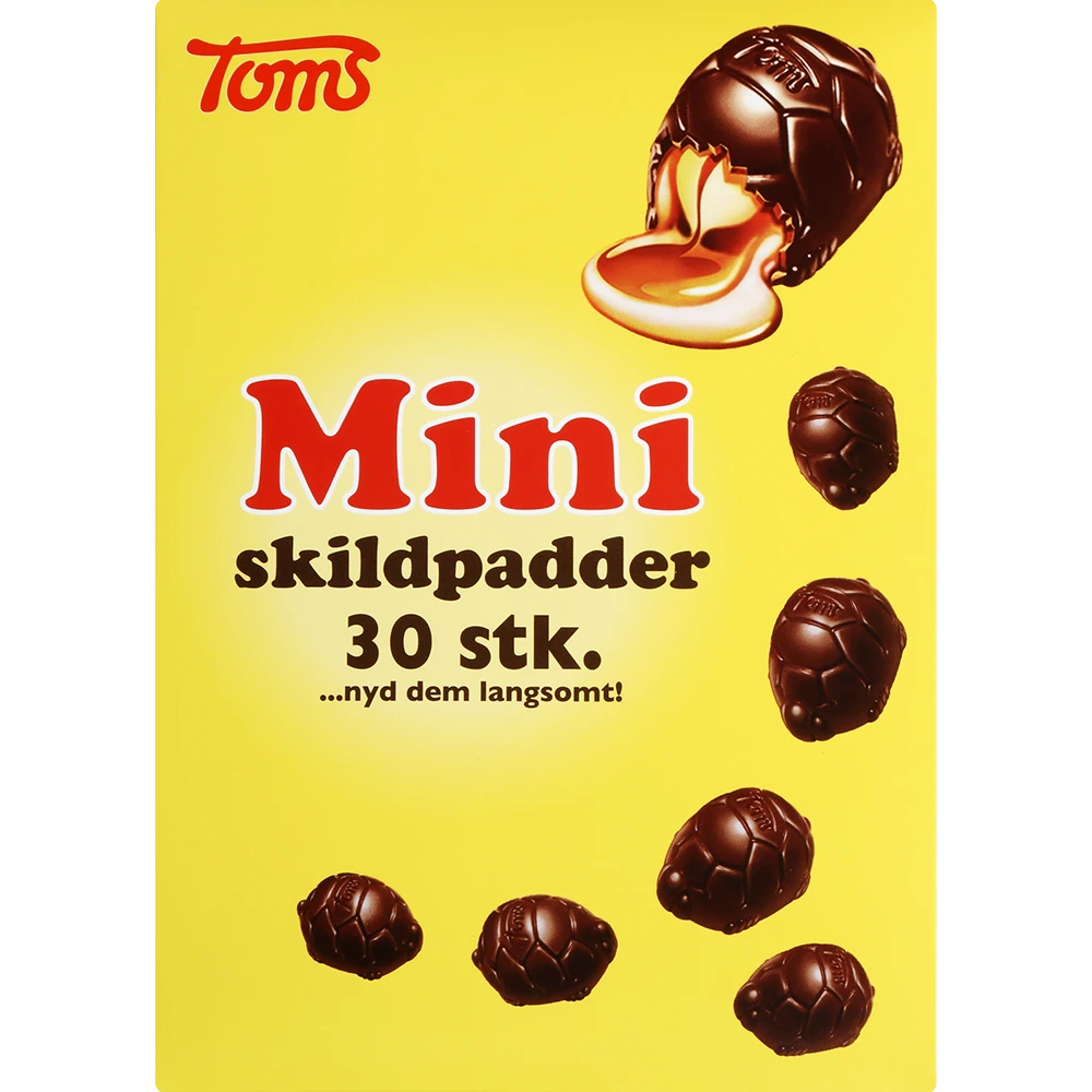 Toms Mini Skildpadder Zartbitter 30er