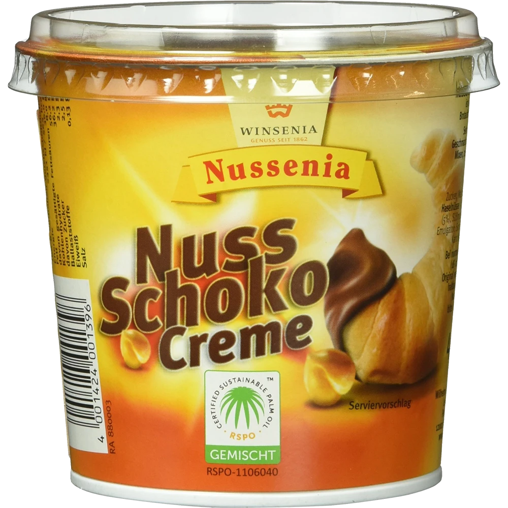 Winsenia Nussenia Nuss-Schoko-Creme