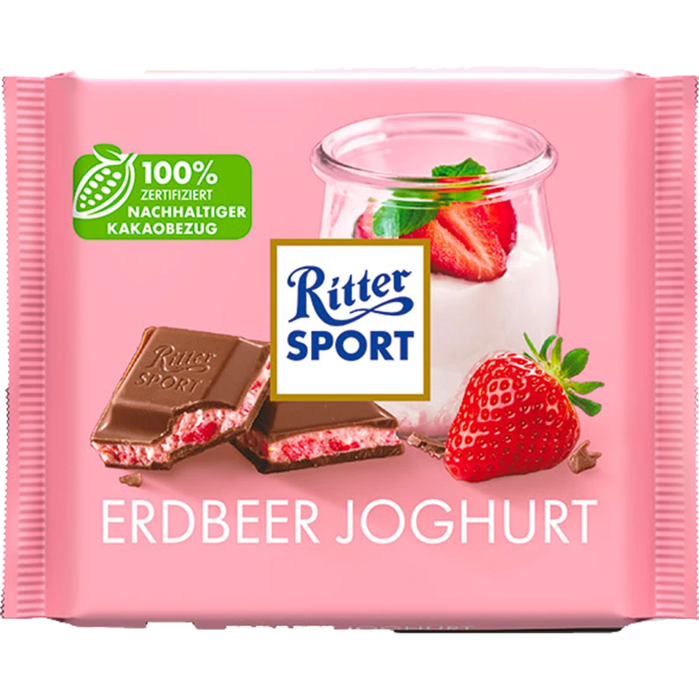 Ritter Sport BV Erdbeer Joghurt