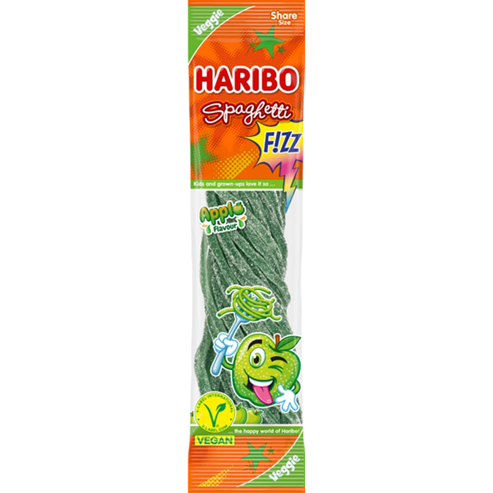 Haribo DE Spaghetti Apple Vegan