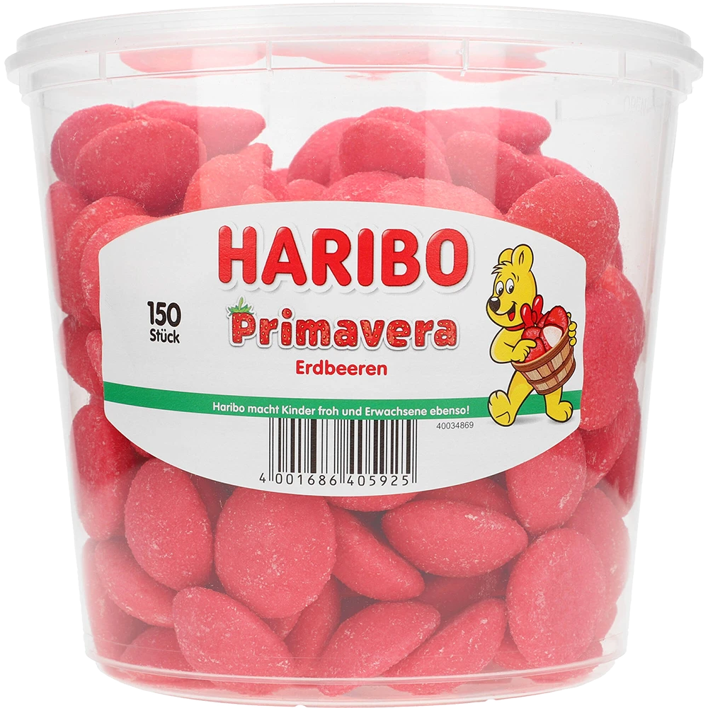Haribo DE Primavera Erdbeere