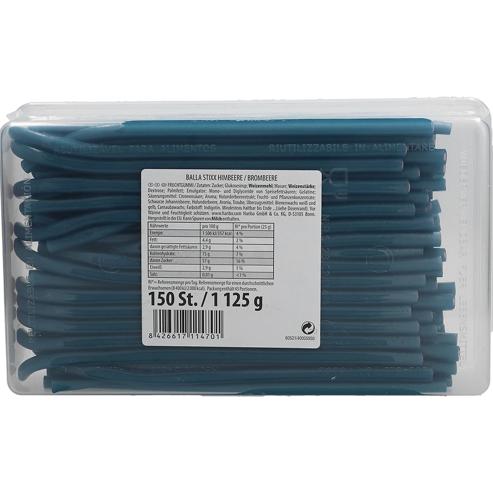 Haribo DE Balla Stixx Himbeere
