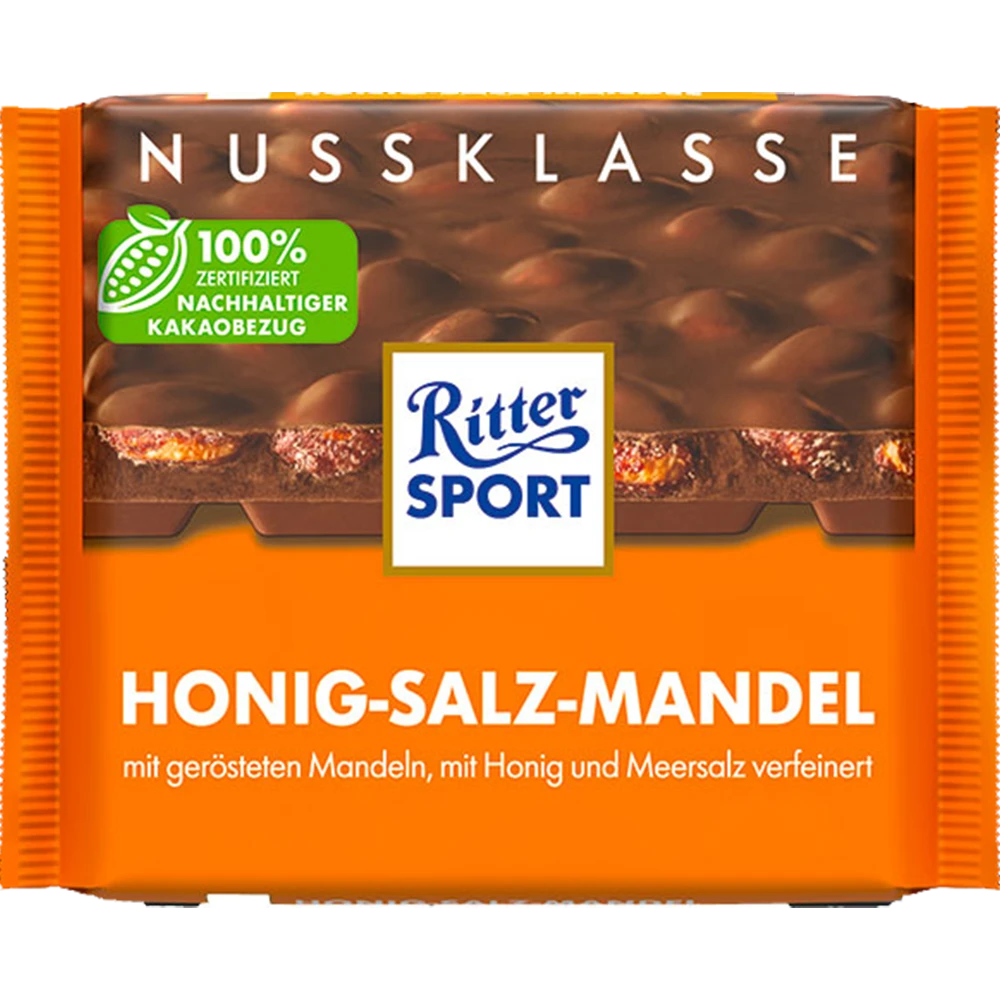 Ritter Sport NK Honig Salz Mandel