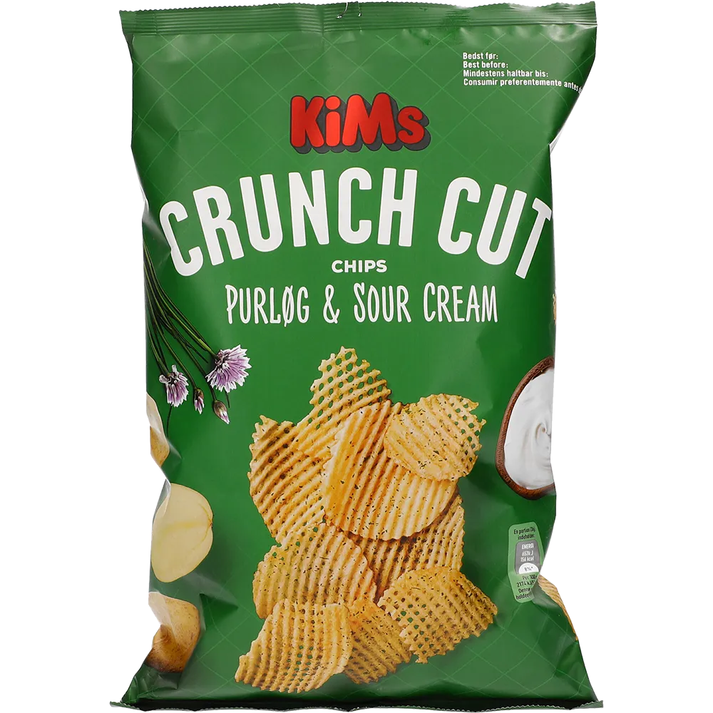 Kims Crunch Cut Purløg & Sour Cream