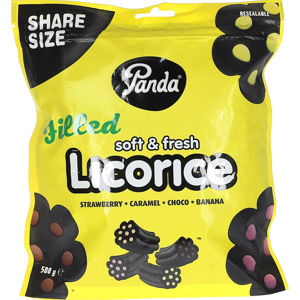 Panda Soft & Fresh Licorice Filled